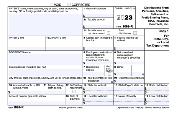 2024 1099-R Tax Statements