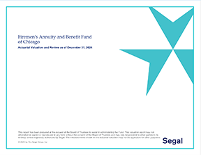 Actuarial Valuation Results
